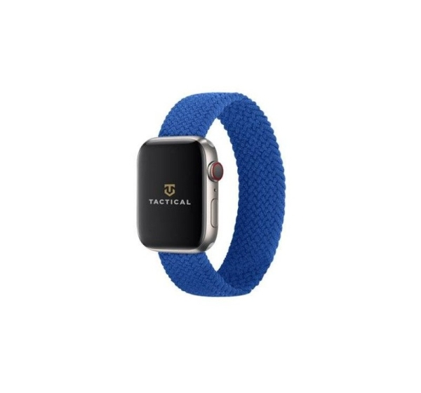 Tactical Braided String Band for Watch 1/2/3/4/5/6/7/SE 42/44/45mm size M Blue
