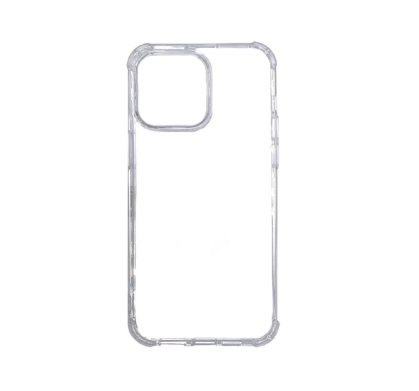 Evelatus Apple iPhone 14 Plus 6.7 Military Shockproof Silicone Case TPU Transparent
