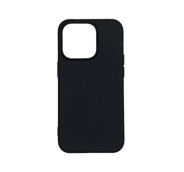 Evelatus Apple iPhone 14 Pro 6.1 Nano Silicone Case Soft Touch TPU Black