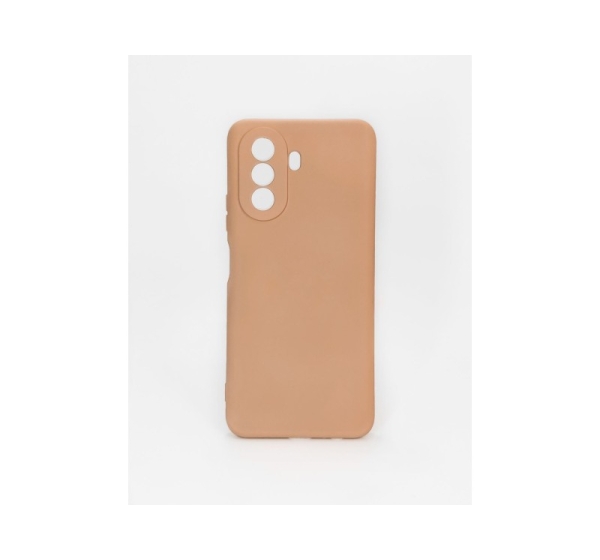 Evelatus Huawei Nova Y70 Nano Silicone Case Soft Touch TPU Beige