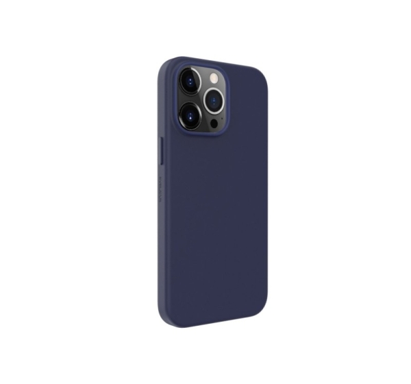 Evelatus Apple iPhone 14 Pro Max Genuine Leather case with MagSafe Blue