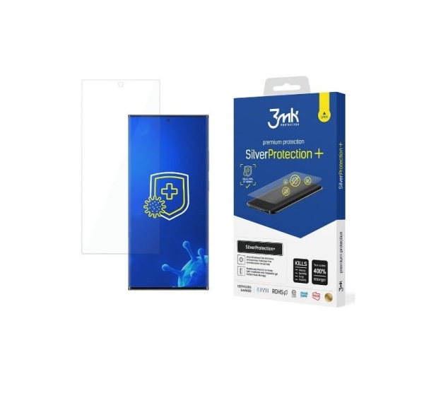 3MK Samsung Galaxy S22 Ultra 5G SilverProtection+