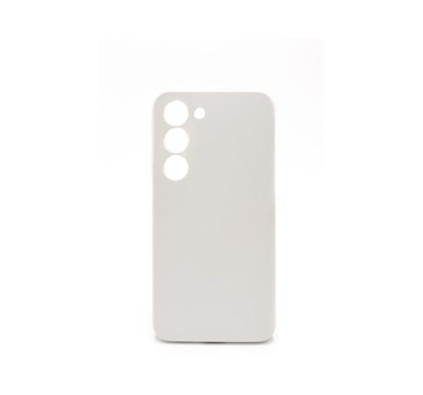 Evelatus Samsung Galaxy S23 Premium Soft Touch Silicone Case White