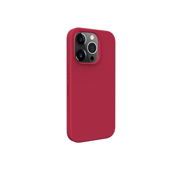 Evelatus Apple iPhone 14 Pro 6.1 Premium Soft Touch Silicone case Red