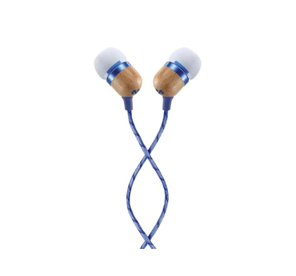 Marley   Smile Jamaica Earbuds, In-Ear, Wired, Microphone, Denim