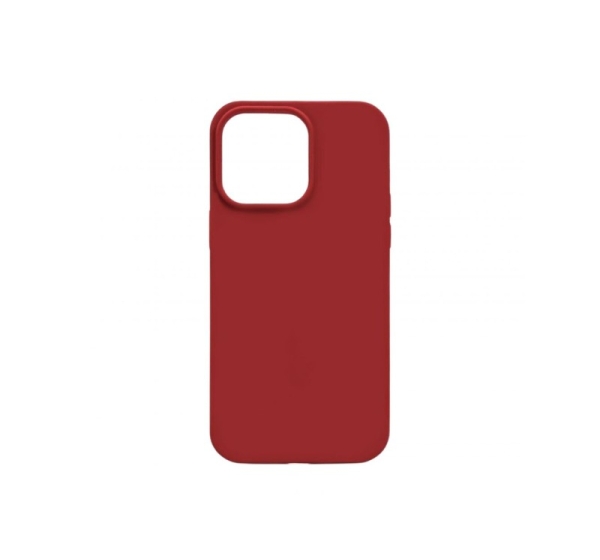 Evelatus Apple iPhone 14 Plus Premium Magsafe Soft Touch Silicone Case Dark Red