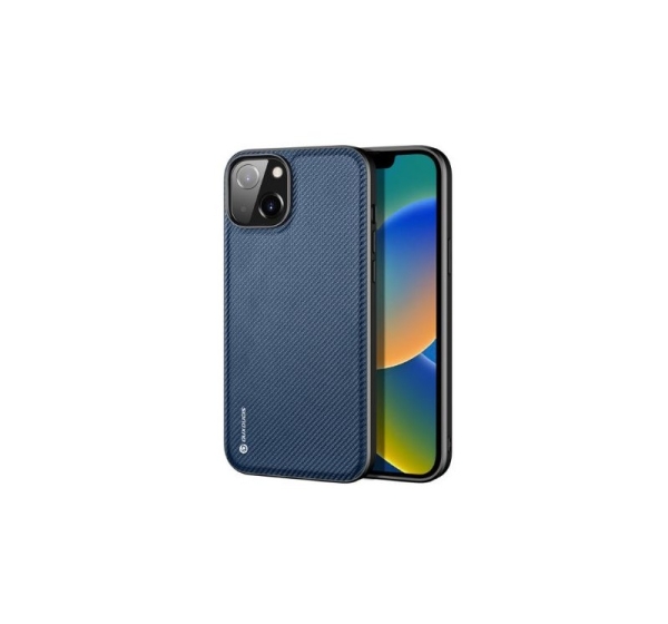 Dux Ducis Apple iPhone 14 Fino case cover nylon-covered Blue