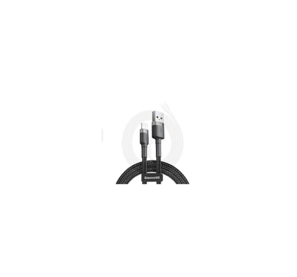 Baseus Apple  CAFULE CABLE - USB TO LIGHTNING - 2.4A 1 METER Black