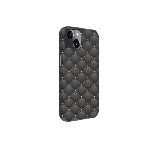 iLike Apple iPhone 14 Cover Prowhite Customized Print Design Gray