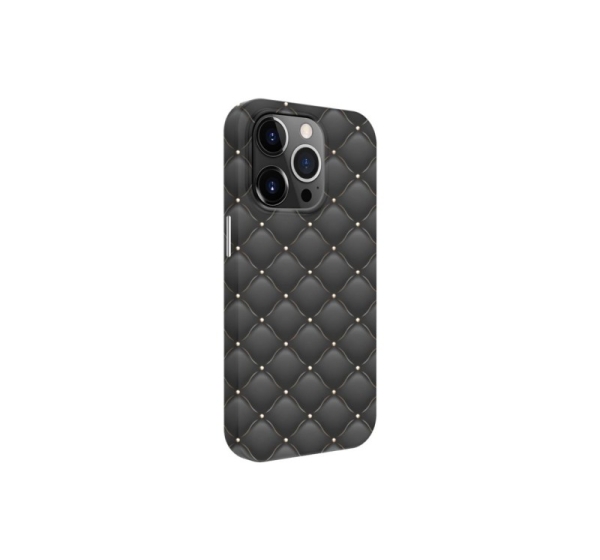 iLike Apple iPhone 14 Pro Cover Prowhite Customized Print Design Gray