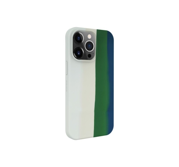 Evelatus Apple iPhone 14 Pro Max Silicone case Multi-Colored Green
