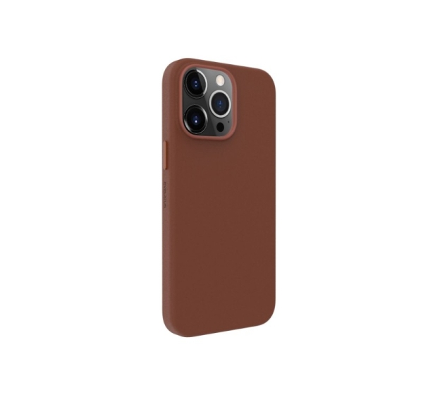 Evelatus Apple iPhone 14 Pro Max Genuine Leather case with MagSafe Brown