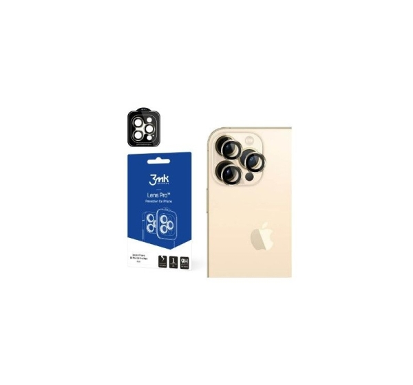3MK - iPhone 13 Pro/13 Pro Max - Lens Protection Pro Gold