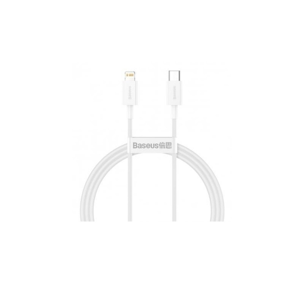 Baseus CABLE LIGHTNING TO USB-C 1M/WHITE CATLYS-A02
