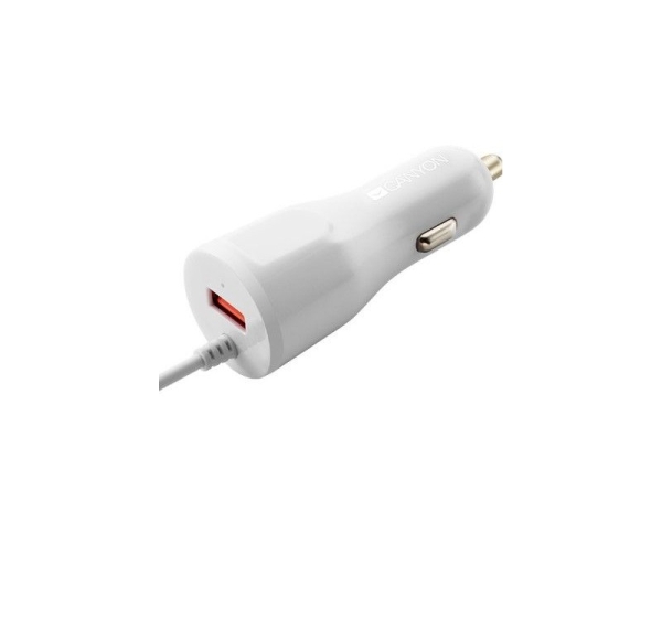 Canyon CANYON C-033 Universal 1xUSB car adapter plus Lightning con