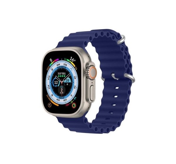 Dux Ducis Apple Silicone Strap for Apple Watch 38/40/41/42MM Navy Blue