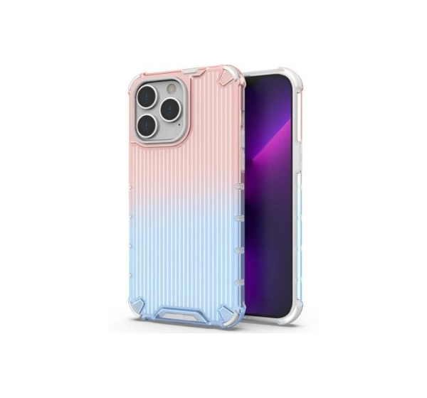 iLike Apple iPhone 14 Pro armored cover pink and blue Protect Case