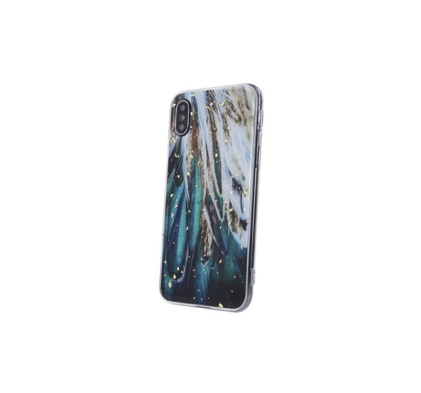 iLike Samsung Gold Glam case for Samsung Galaxy A14 4G / A14 5G feathers