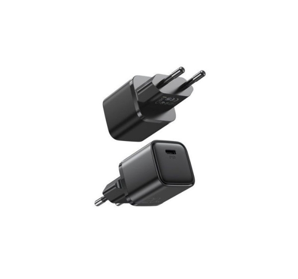 Joyroom Fast wall charger USB Type C 20W Power Delivery Quick Charge 3.0 AFC black (L-P202 Black