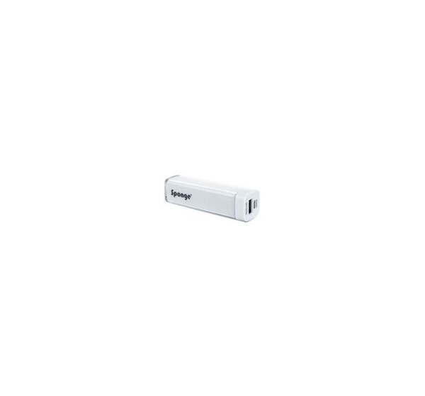Sponge Power Bank 2600 mAh White