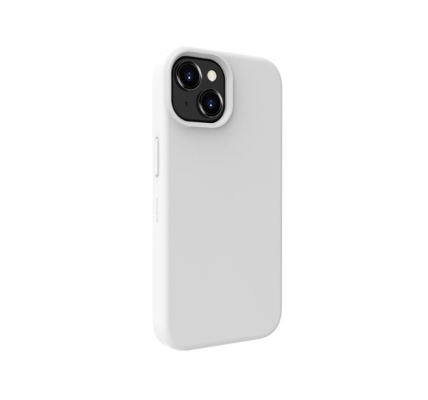 Evelatus Apple iPhone 15 Premium Soft Touch Silicone Case White