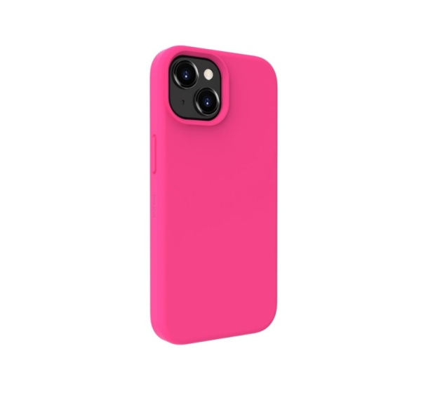Evelatus Apple iPhone 15 Plus Premium Soft Touch Silicone Case Pink