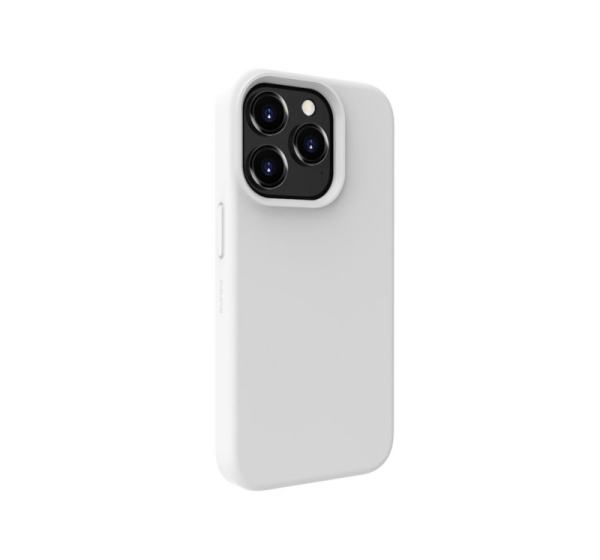 Evelatus Apple iPhone 15 Pro Premium Soft Touch Silicone Case White