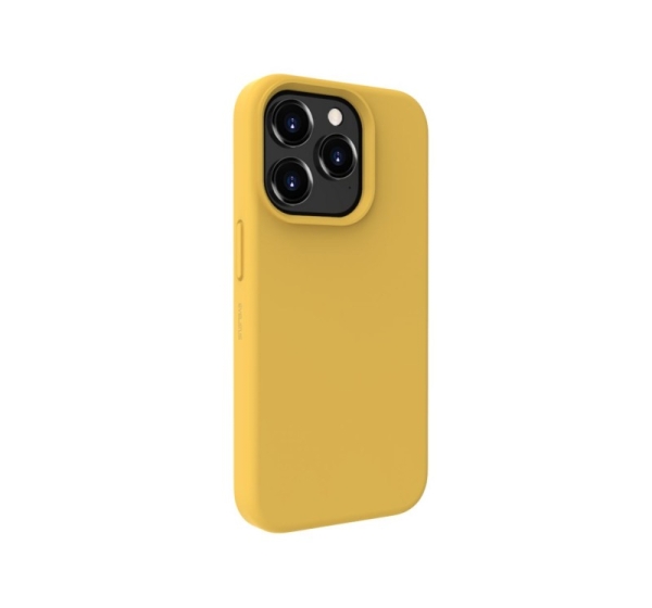 Evelatus Apple iPhone 15 Pro Max Premium Soft Touch Silicone Case Gold