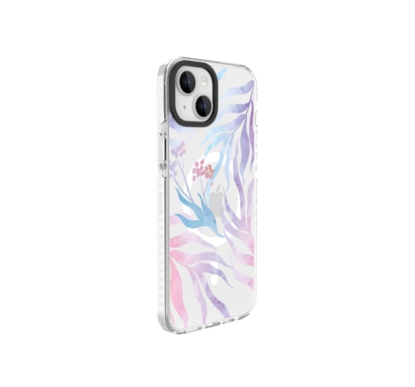 Evelatus Apple iPhone 15 PC+TPU With MagSafe Customized Print Flower