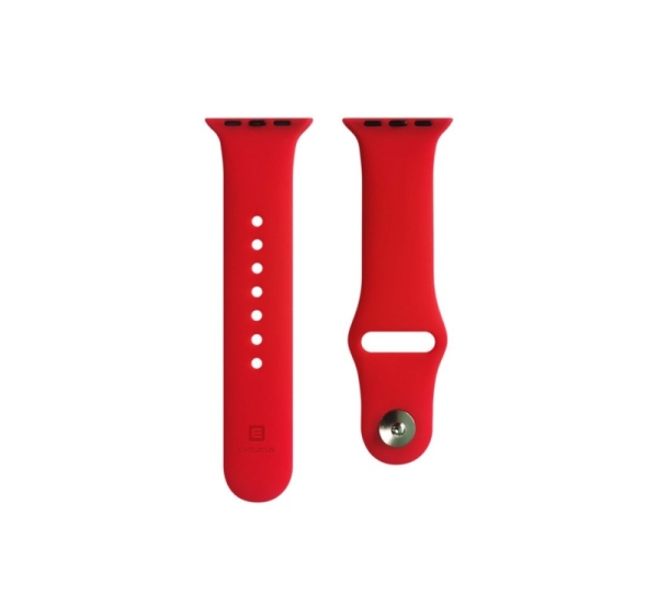 Evelatus Evelatus Watch 38/40/41mm Silicone Loop Watch Straps (132mm M/L) Red