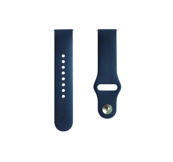Evelatus Evelatus Watch 20mm Silicone Loop Watch Straps (130mm M/L) Blue