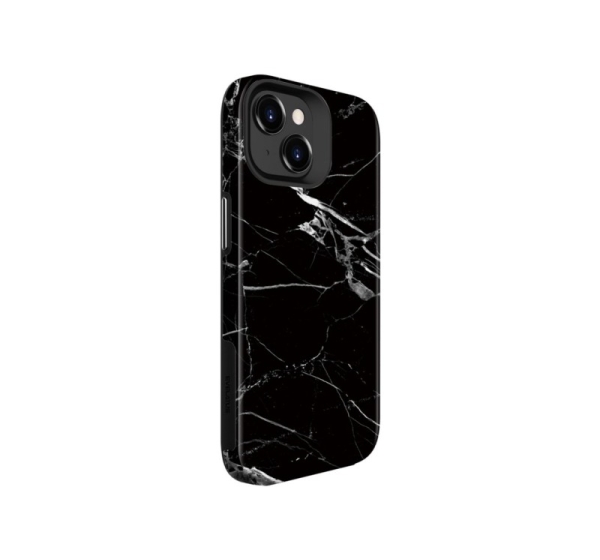 Evelatus Apple iPhone 15 Armor case TPU+PC Customized Print Design Marble Black