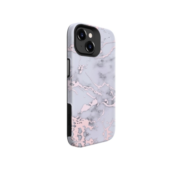 Evelatus Apple iPhone 15 Armor case TPU+PC Customized Print Design Silver