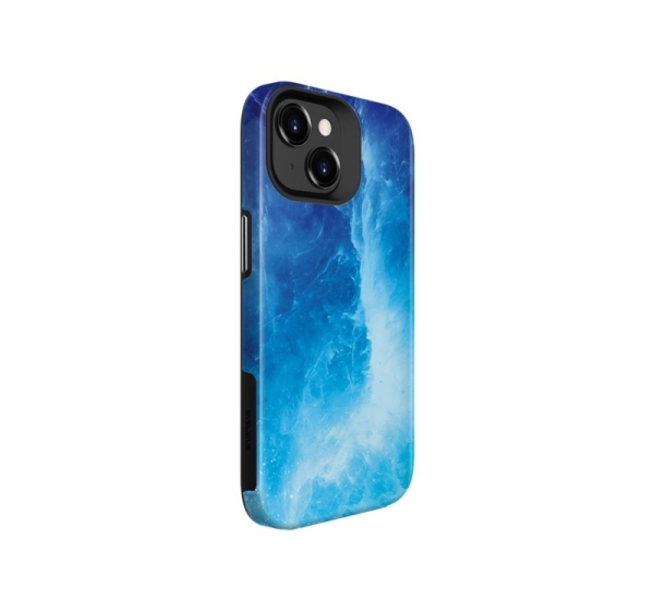 Evelatus Apple iPhone 15 Armor case TPU+PC Customized Print Design Galaxy Blue