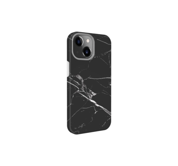 Evelatus Apple iPhone 15 Premium Silicone case Customized Print Black