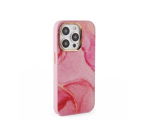 iLike Apple iPhone 15 Pro Max Print Desire Customized Diamonds Case Red