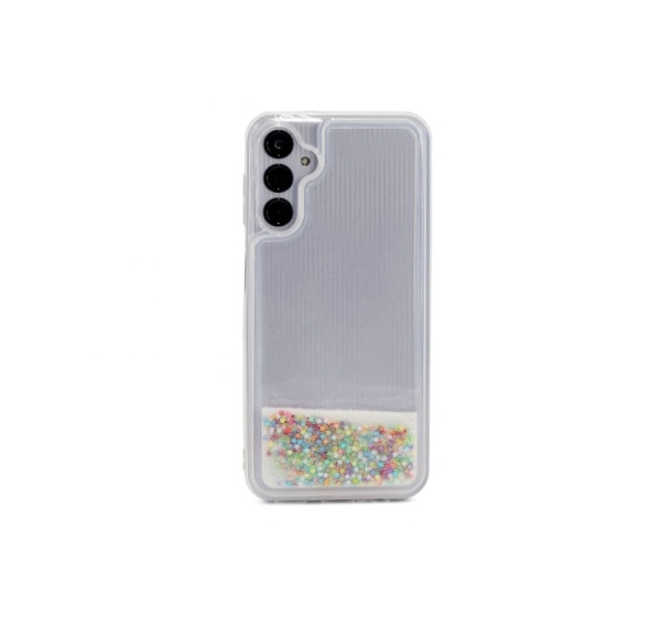 iLike Samsung Galaxy A34 5G Silicone Case Water Glitter Rainbow