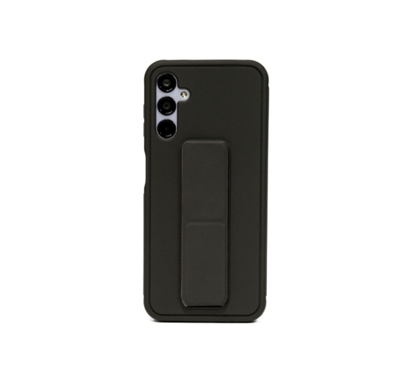 iLike Samsung Galaxy A34 5G Silicone Case with stand Black