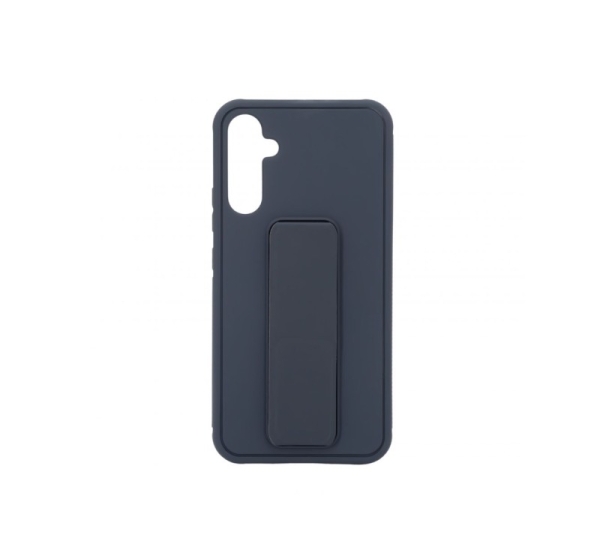 iLike Samsung Galaxy A34 5G Silicone Case with stand Blue
