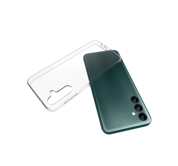 Evelatus Samsung Galaxy A14 4G Clear Silicone Case 1.5mm TPU Transparent