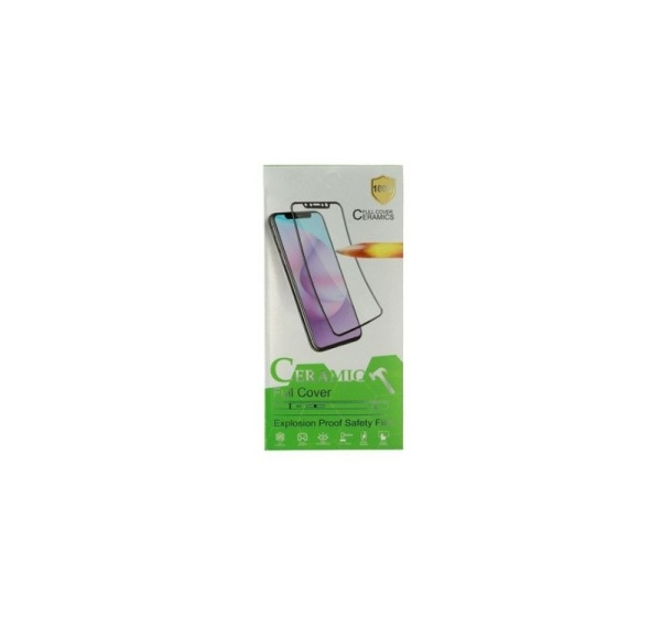 iLike Apple IPHONE 12/12 PRO HARD CERAMIC TEMPERED GLASS Black