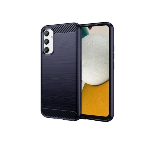 iLike Samsung A34 5G flexible silicone carbon cover Blue