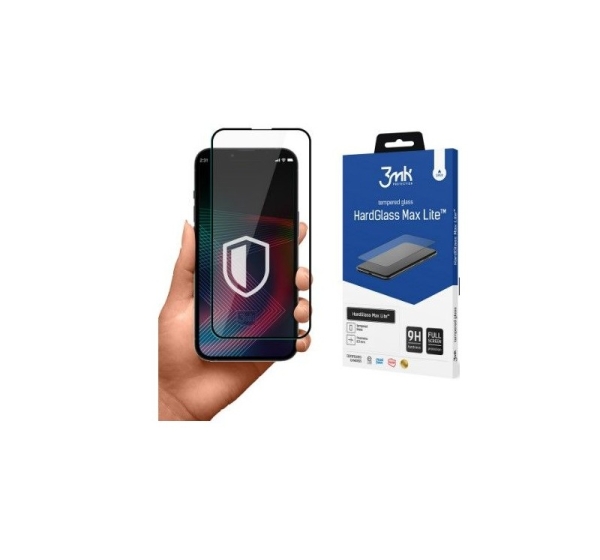 3MK Samsung Galaxy A14 4G/5G HardGlass Max Lite Black