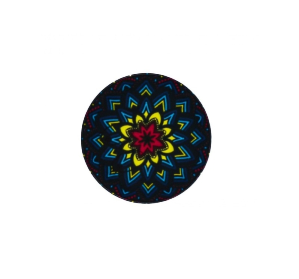 iLike Universal Pop Holder Hypnotic Black Yellow