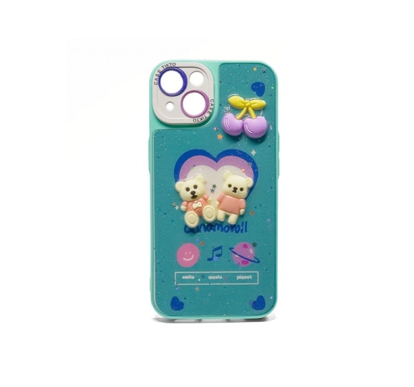 iLike Samsung Galaxy A14 EPOXY CARTOON COVER Blue