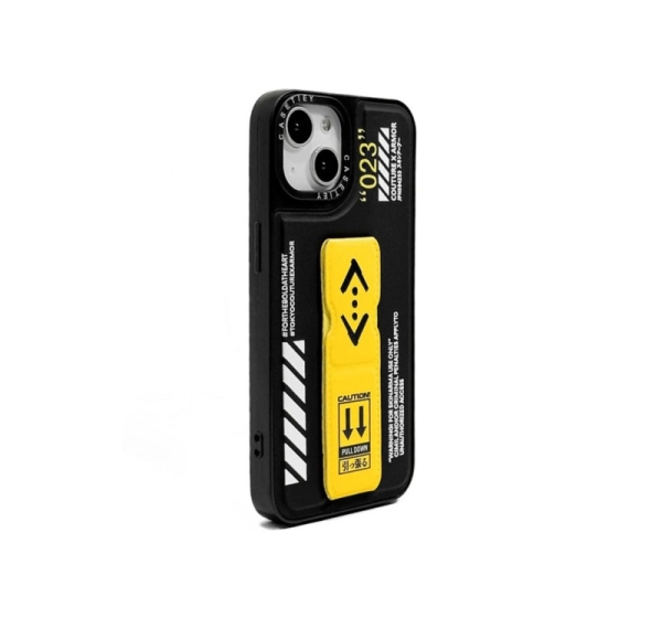 iLike Apple iPhone 14 FASHION LEATHER STAND COVER Black