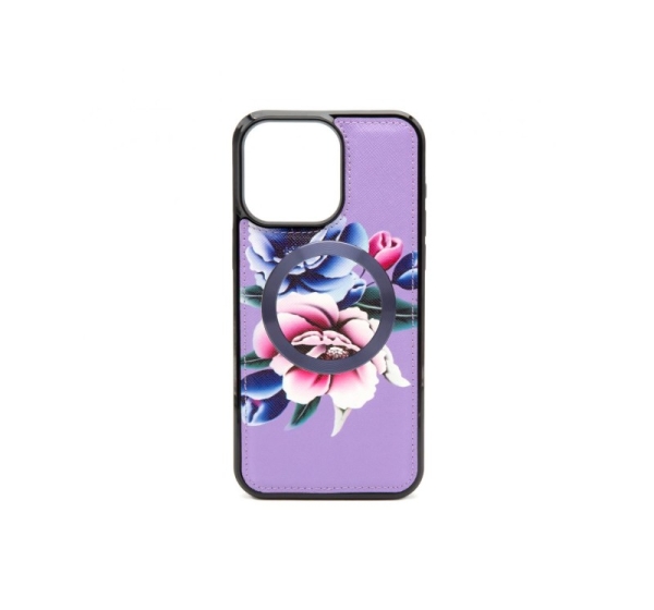 Evelatus Apple iPhone 15 Pro Wallet and Slim Cover Case Purple