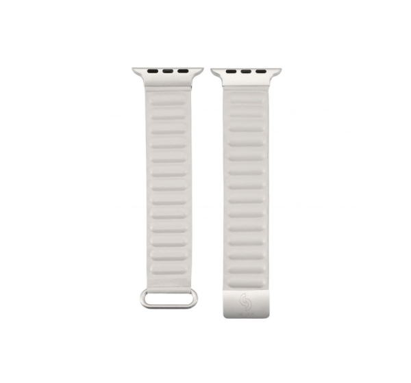 Connect Watch 38/40/41mm cortical back buckle magnetic suction Watch Straps Starlight