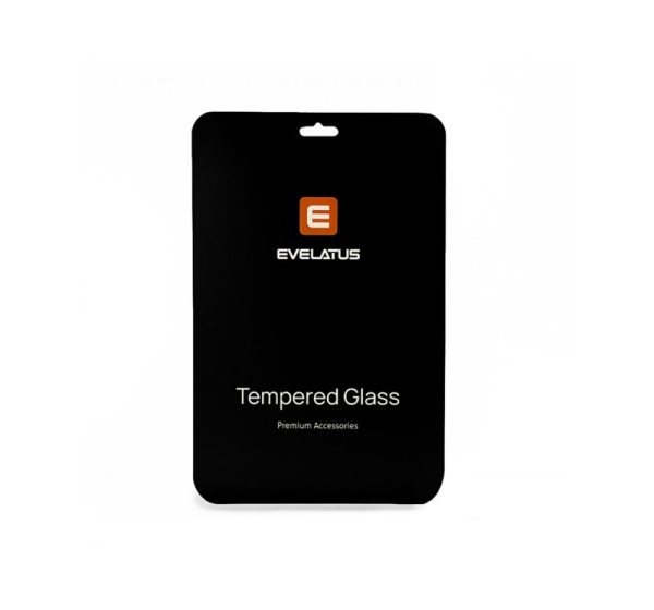 Evelatus Galaxy Tab S9 FE Plus 3x strong 0.33mm Flat Clear Glass Anti-Static