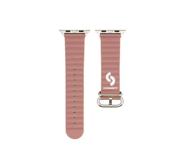 Connect Watch 42/44/45mm Marine leather Watch Strap Smoky Purple